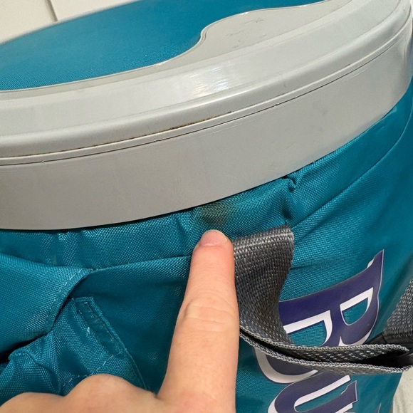 Vintage Budweiser Chest Cooler Retro Bright Colors Portable - Good Condition - Picture 15 of 16